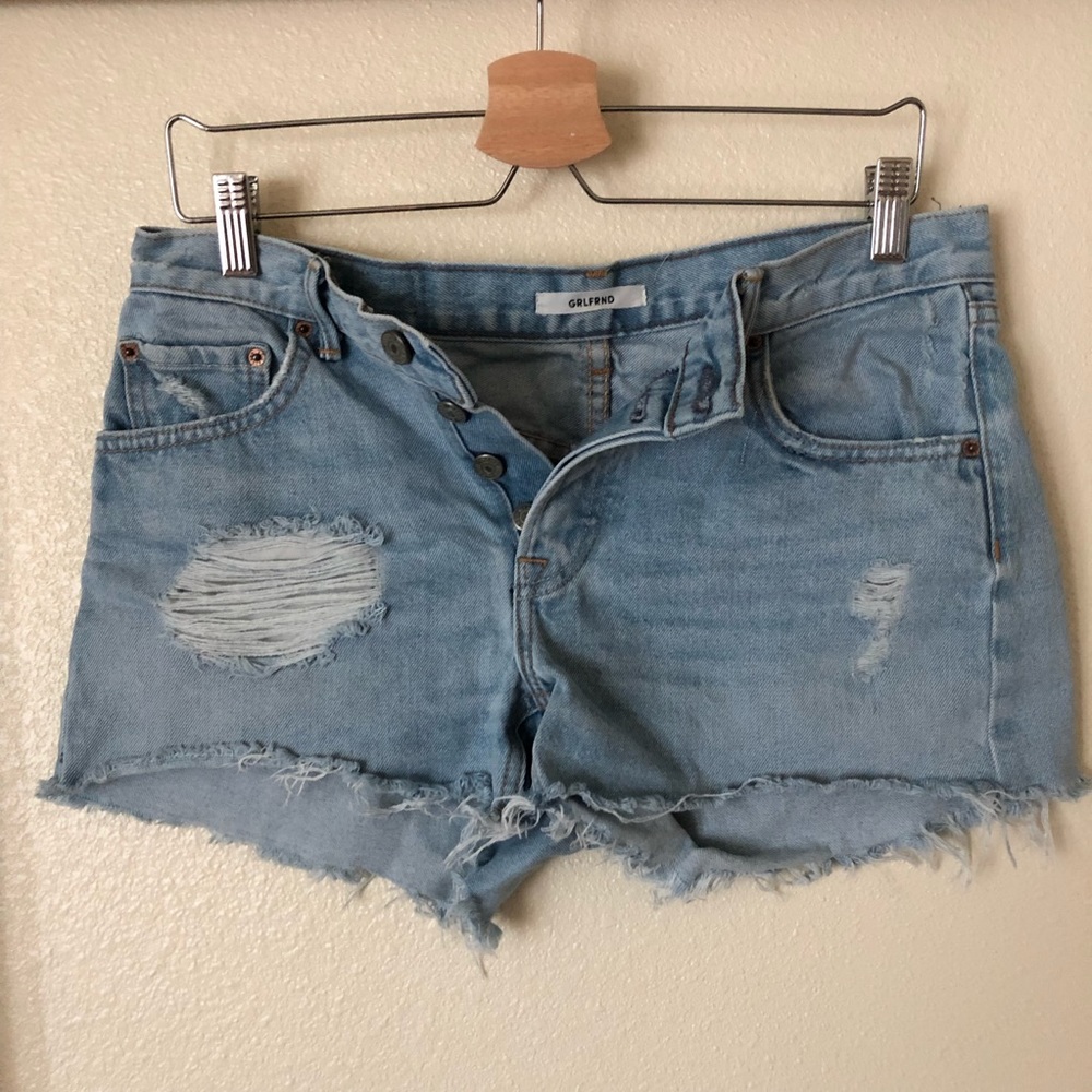 Adriana Mid-Rise Slouchy Short in Overdone